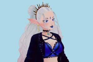 Nixie Nova vrm, vrm models, vrchat, booth, female, girl, female, hentai, characters, animated, rigged